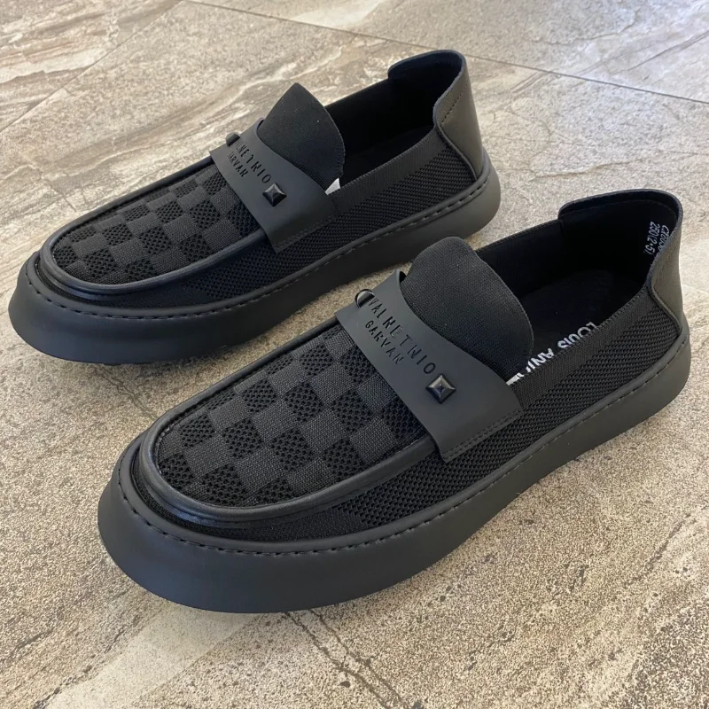 

Autumn New British Style Mens Casual Shoes Fashion Trend Board Shoes Male Flat Shoes Platform Business Casual Loafers Mens