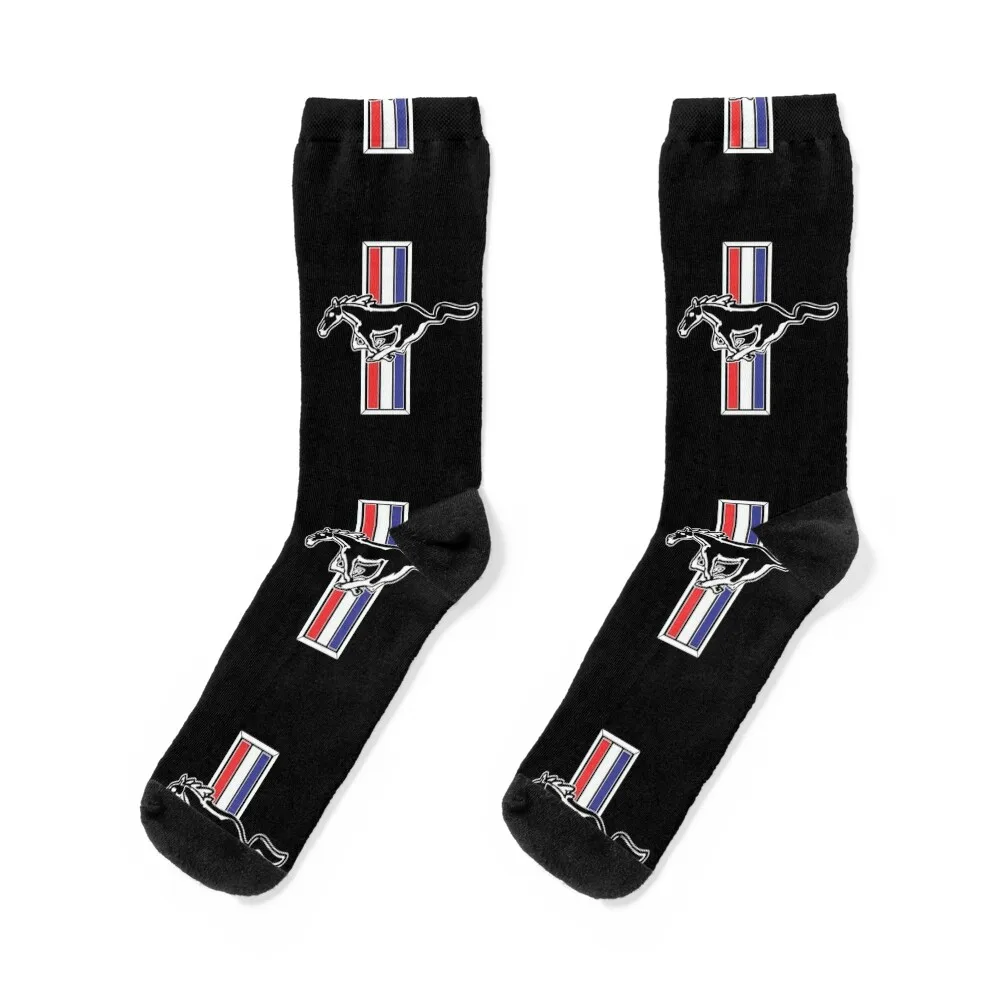 

run ford mustang Socks sports and leisure halloween Socks Women Men's