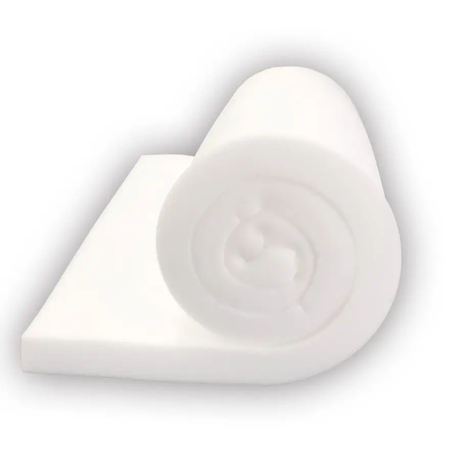 

2Pack High Density 1 inch Thick, 24 inch Wide, 72 inch Long Upholstery Foam, Cushion Replacement