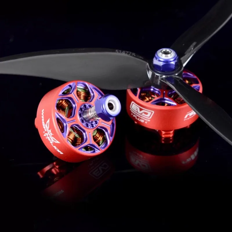 มอเตอร์ไร้แปรงถ่าน RCinpower WASP MAJOR EVO Plus ทนทาน แรงบิดสูง ประสิทธิภาพความเร็วสูง สำหรับโดรนแข่ง FPV ควอดคอปเตอร์ RC