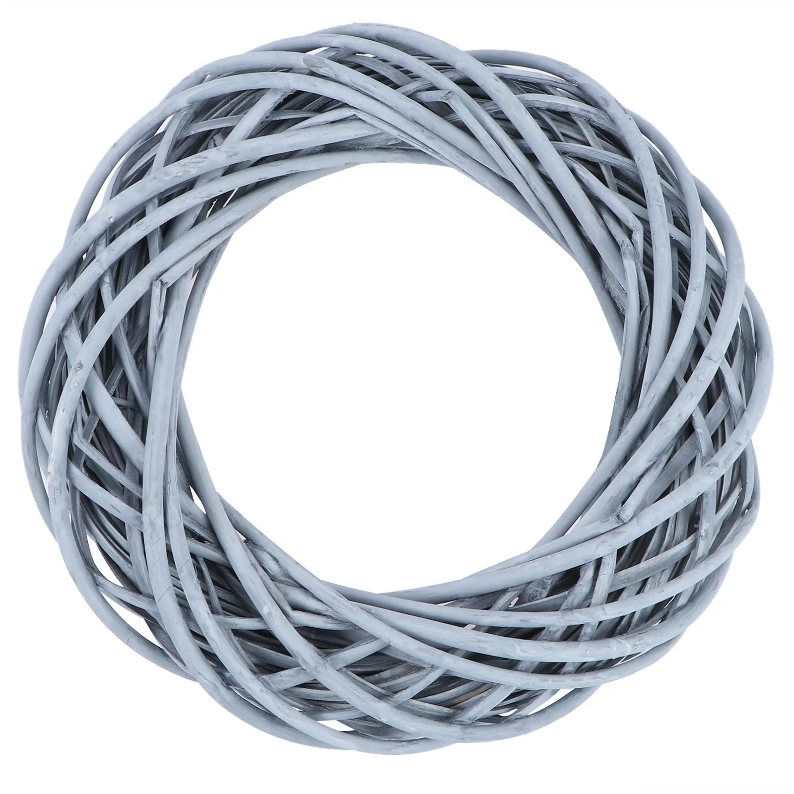 

1 шт. Натуральный венок из ивового ротанга для самостоятельного изготовления гирлянды, для рождественского украшения двери, домашнего праздничного декора, ивовый венок