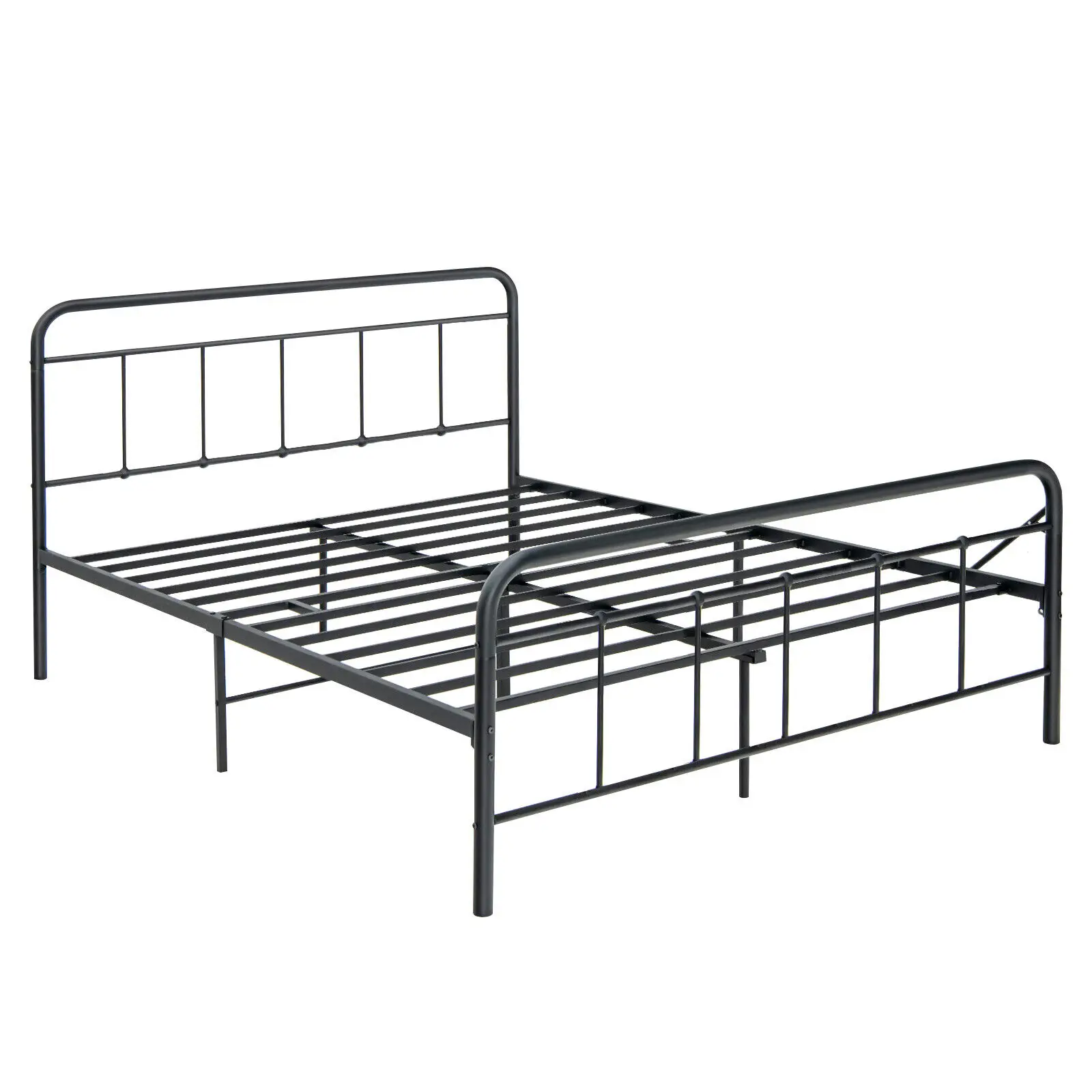 Costway Full Size Heavy Duty Metal Bed Frame Headboard Platform Mattress Foundation