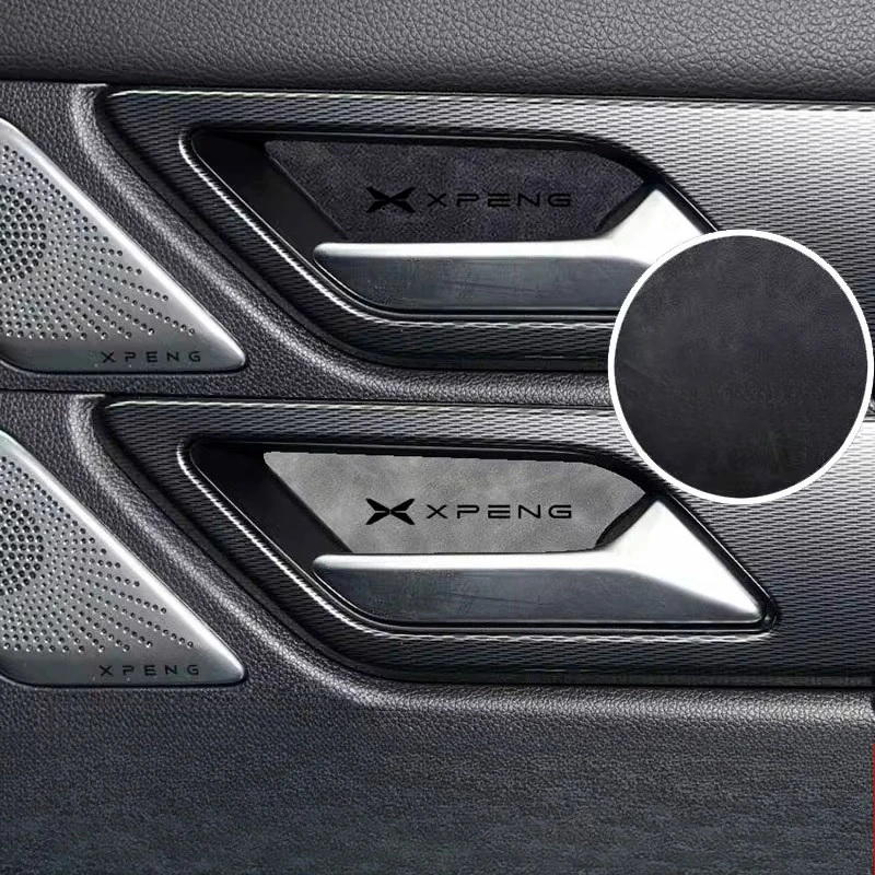 

Для Xpeng P5 G9 G3i специальная модифицированная внутренняя дверная ручка, внутренняя дверная чаша, наклейка, электрическая наклейка на заднюю дверь, аксессуары, инструменты