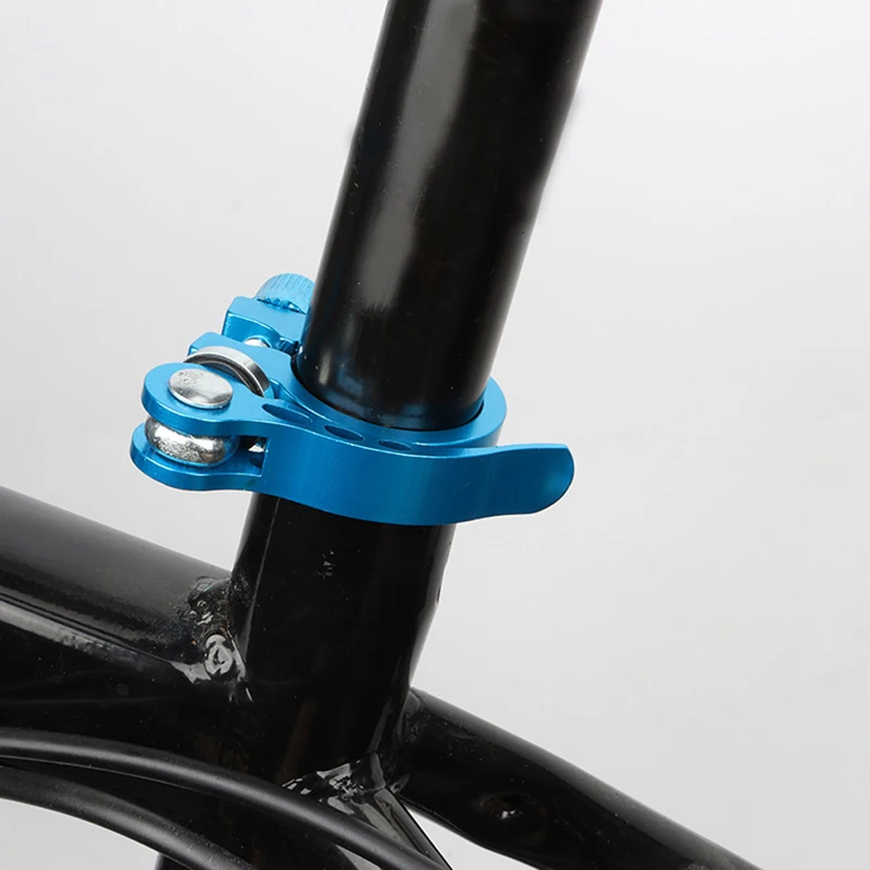 Bike Seat Post Clamp 31.8/34.9mm Quick Release Aluminum Alloy Bicycle Seatpost Saddle Lock Road MTB Cycling Accessories - view 5
