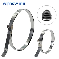 10 /20Pcs Universal CV Joint Boot Crimp Clamp Kit Auto CV Joint Clamps Banding Boot Clamp Tool 5/10-Short Band 5/10-Large Band ﻿