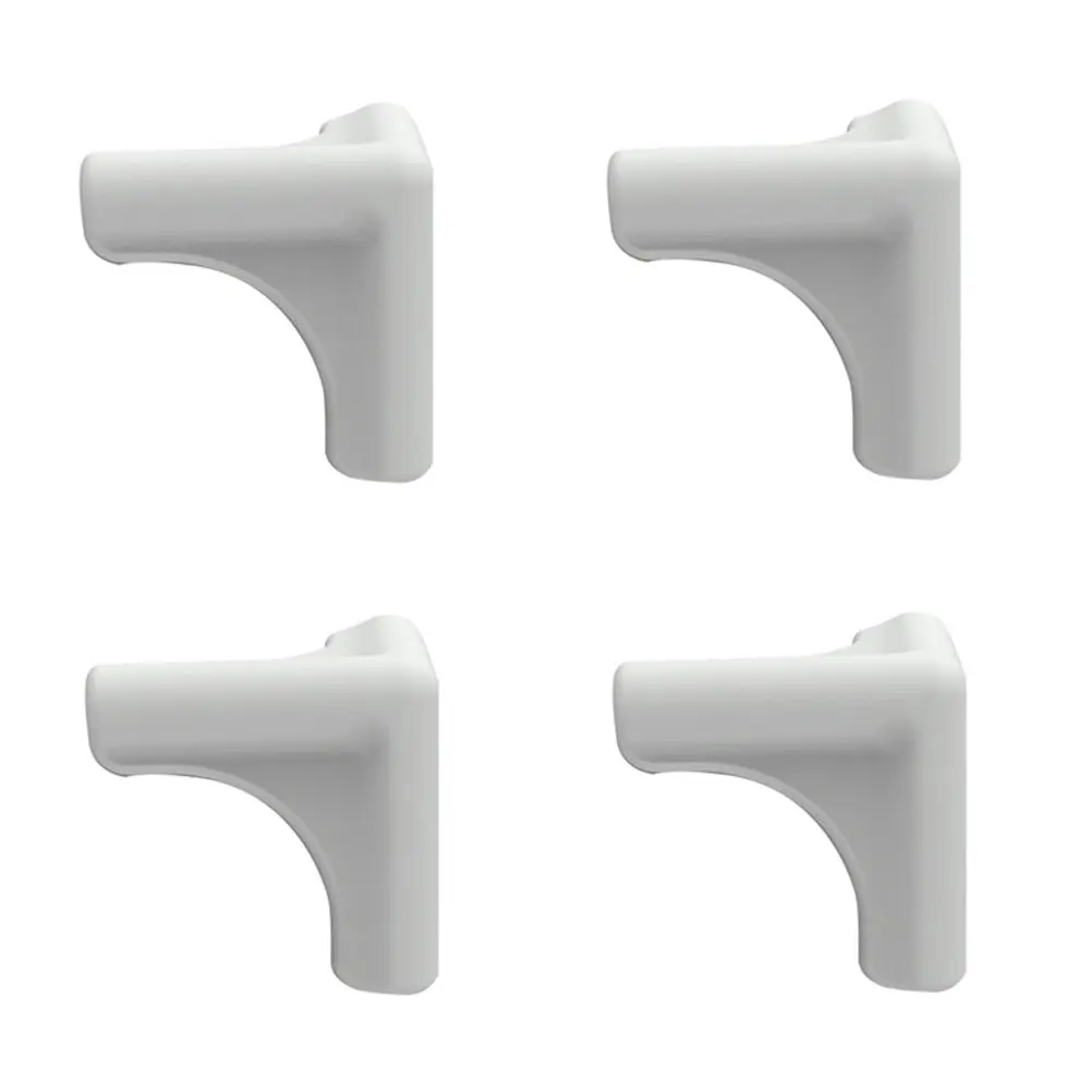 4Pcs Premium Silicone Corner Protectors for Table Desk Kitchen Cabinet Wall Corners Anti Scratch Bumper Guard Easy