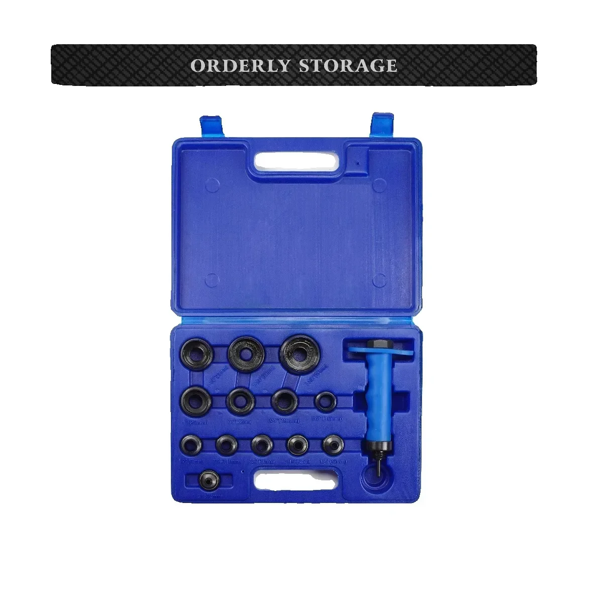 

Full New 14 Piece One Set Belt Punching Diy Leather Punch Tool