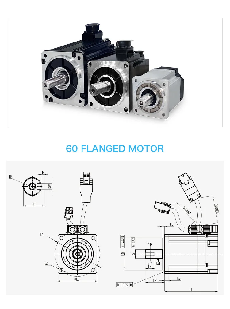 STABLECU 750W Electric AC 20 2000RPM Servo Driver - CE/ISO/FCC/ROHS Certified with Encoder, CANOPEN/ETHERCAT