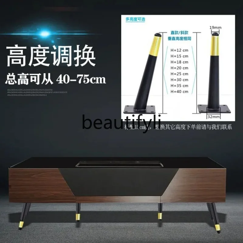 N178 75-88 inch laser TV cabinet intelligent electric projector short focus special cabinet