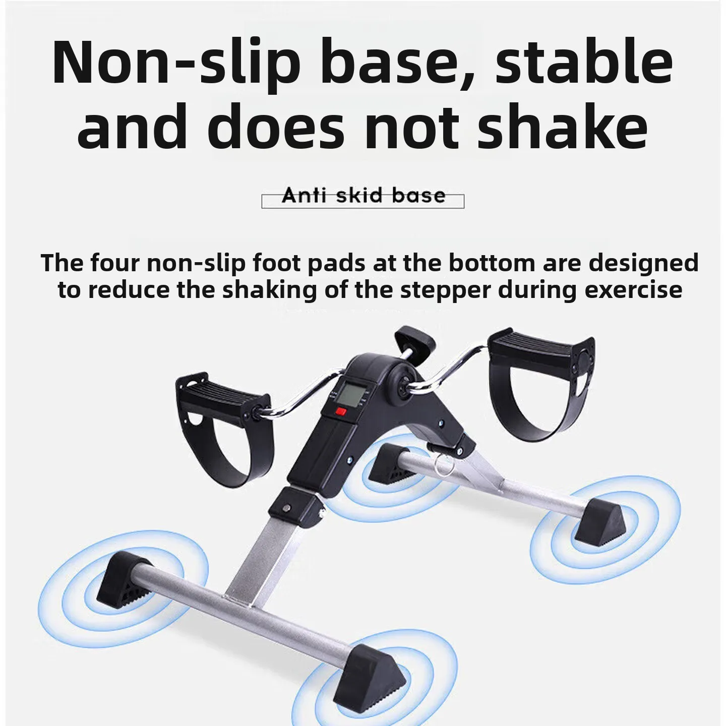 Lower Limb Pedal Exerciser for Seniors Leg Strength Cycling Stroke Rehabilitation Home Training Compact Exercise Bike 재활 페달 운동기