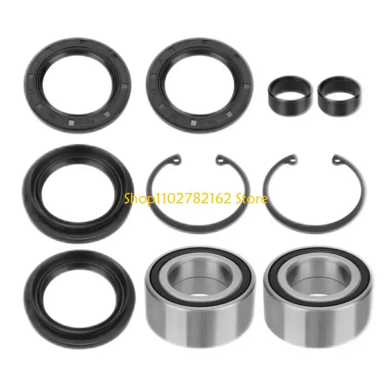 

547B Wheel Hub Dust Barrier Seal Assembly Optimized For Rough Terrain Driving Three Layer Technology 91051-HC5-003