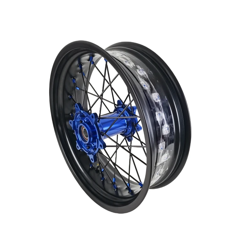 Newest Design 17 Inch Supermoto Wheels Tubeless Wheels for Hus Qvarna FE FC TE FE FS  With Manufacturer Price