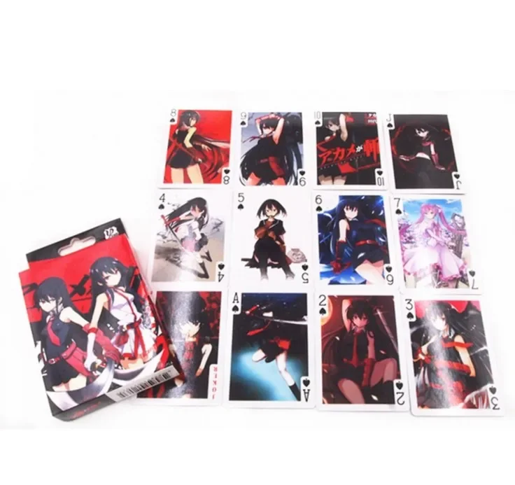 akame ga kill card sleeves Akame ga Kill! Akame Card Game Character Sleeves Collection EN-082 82 Anime  Girl Swordswoman Demon Sword Murasame Kiru : Amazon.com.au: Toys & Games main image 0