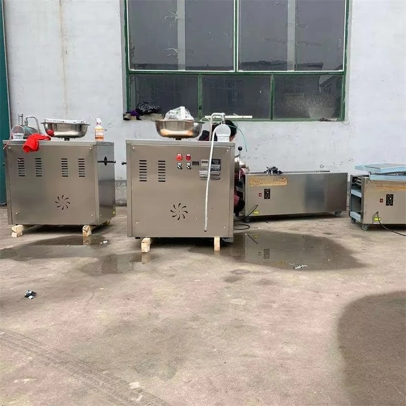 Commercial Fully Automatic Rice Noodles Making Machine Steam Type Liangpi Cold Rice Shirataki  Equipment Core Engine