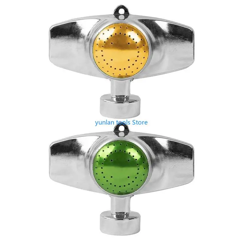

50LB 2 Pcs Adjustable 360 Degree Rotating Lawn Sprinkler Zinc Alloy Water Sprinklers