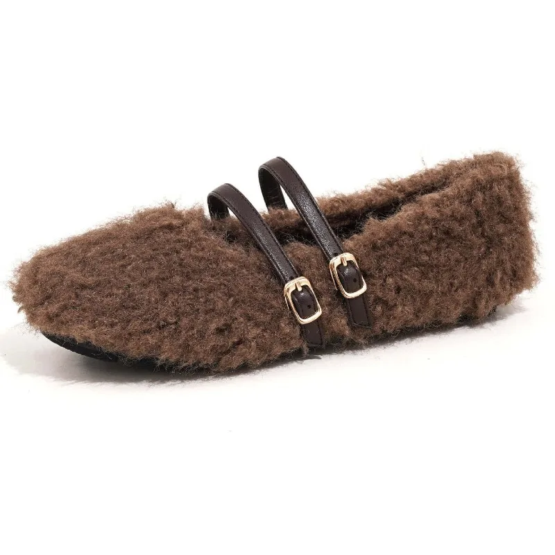 fluffy-warm-mary-jane-shoes-women-double-buckle-soft-sole-round-toe-plush-casual-shoes-comfort-winter-flat-cotton-shoes-female