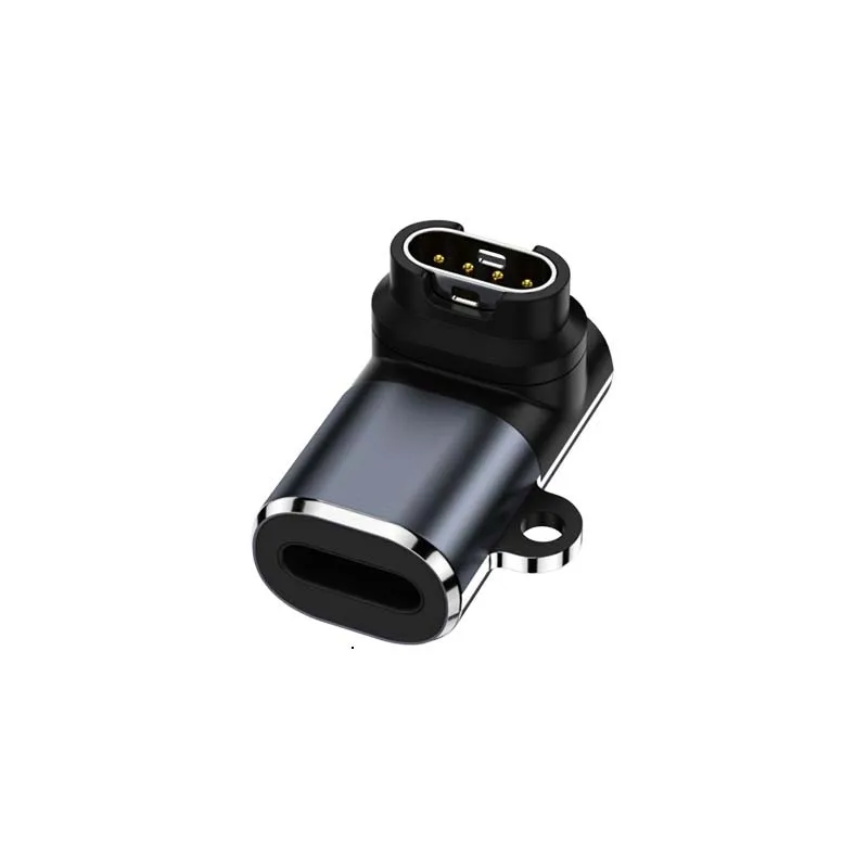 Type C USB naar 4-pins opladeradapterconnector voor Garmin Fenix ​​7/6/5/7X/6X/5X/Venu 2 plus horloge-oplaadconverter
