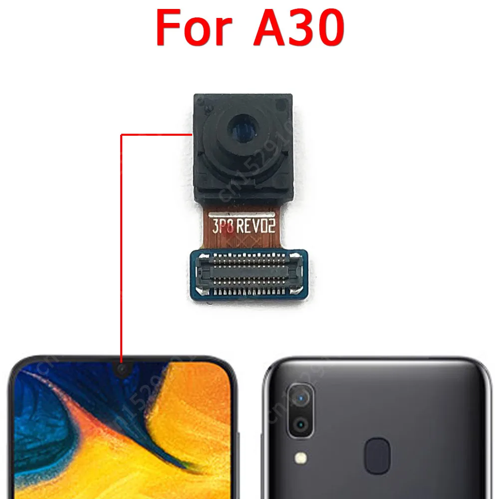 For Samsung Galaxy A50 A50s A60 A70 A70s A90 A10 A10e A10s A20 A20e A20s A30 A30s A40 Front Selfie Camera Module