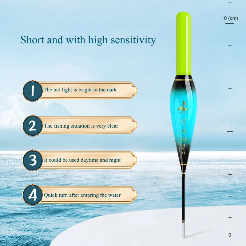 Kit boya eléctrica Nano – Flotadores luminosos y tubos de pesca - imagen 5