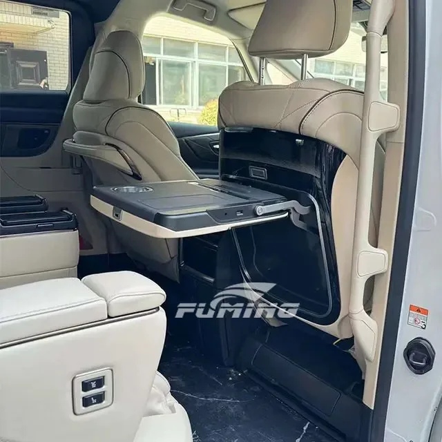 

Multifunctional Folding Table Board With Built-In Ambient Lighting for Toyota Alphard 40 Series Interior Kits