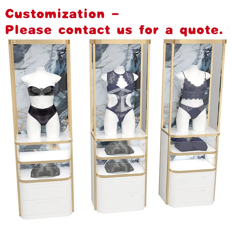 

custom.Underwear Lingerie Store Display Furniture Custom Retail Display Showcase Wall Display Shelf Underwear