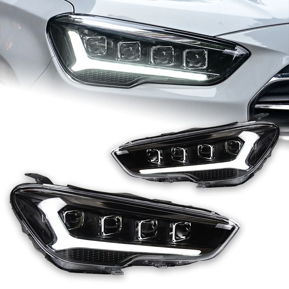 Car Lights For Hyundai IX35 Headlight Projector Lens Tucson Dynamic Signal Head Lamp LED Headlights Drl Automotive Accessory