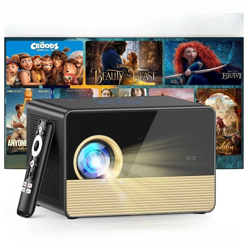 XIWBSY 2026 X06 50000Lumens Daylight Projector Full HD 1080P  TOF Focus Projector BT5.4 WiFi6 UHD Google TV Projector 4K
