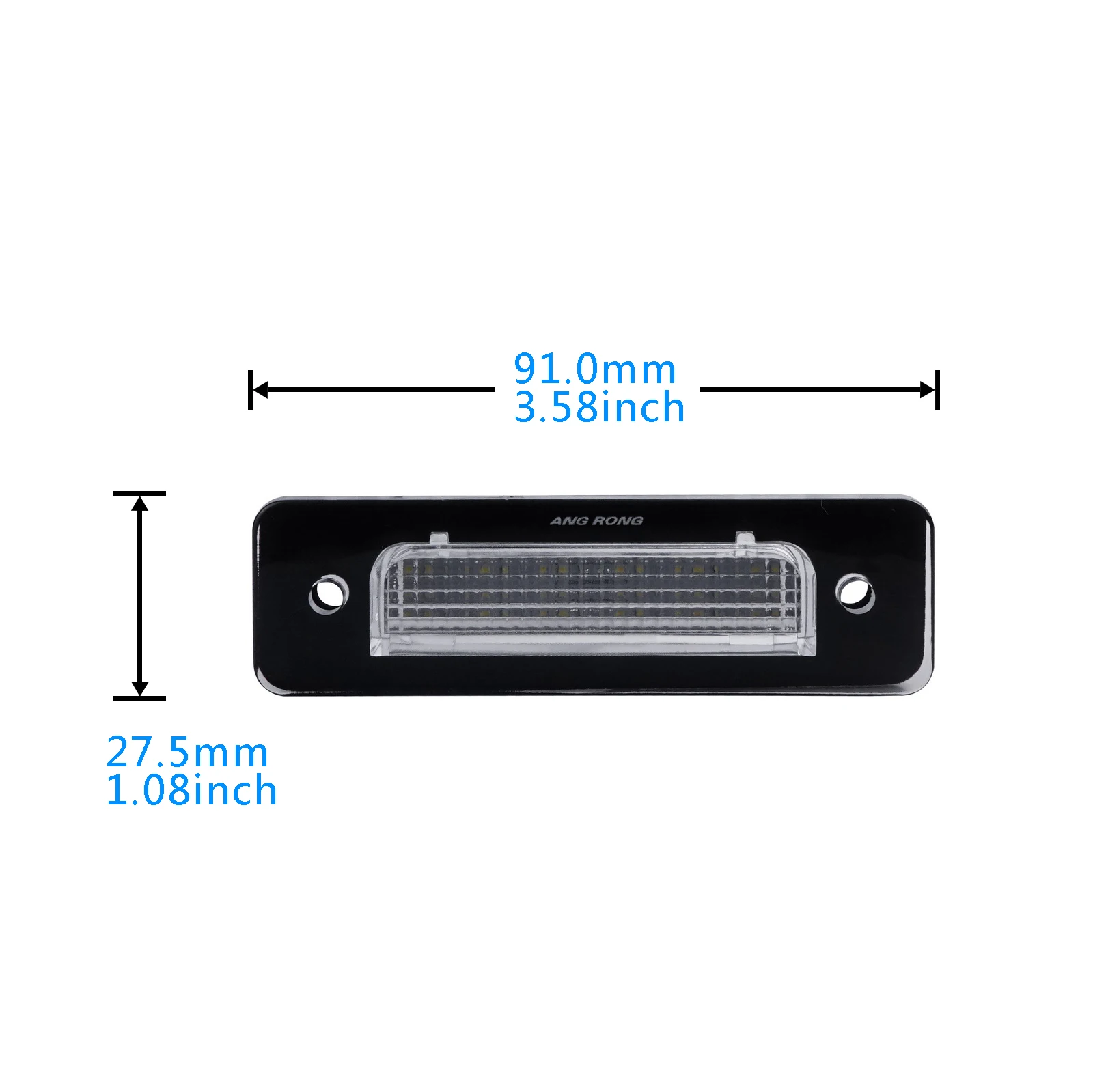 Canbus LED License Number Plate Light White For BMW 3 5 6 7 Series E30 E28 E24 E26 Z1