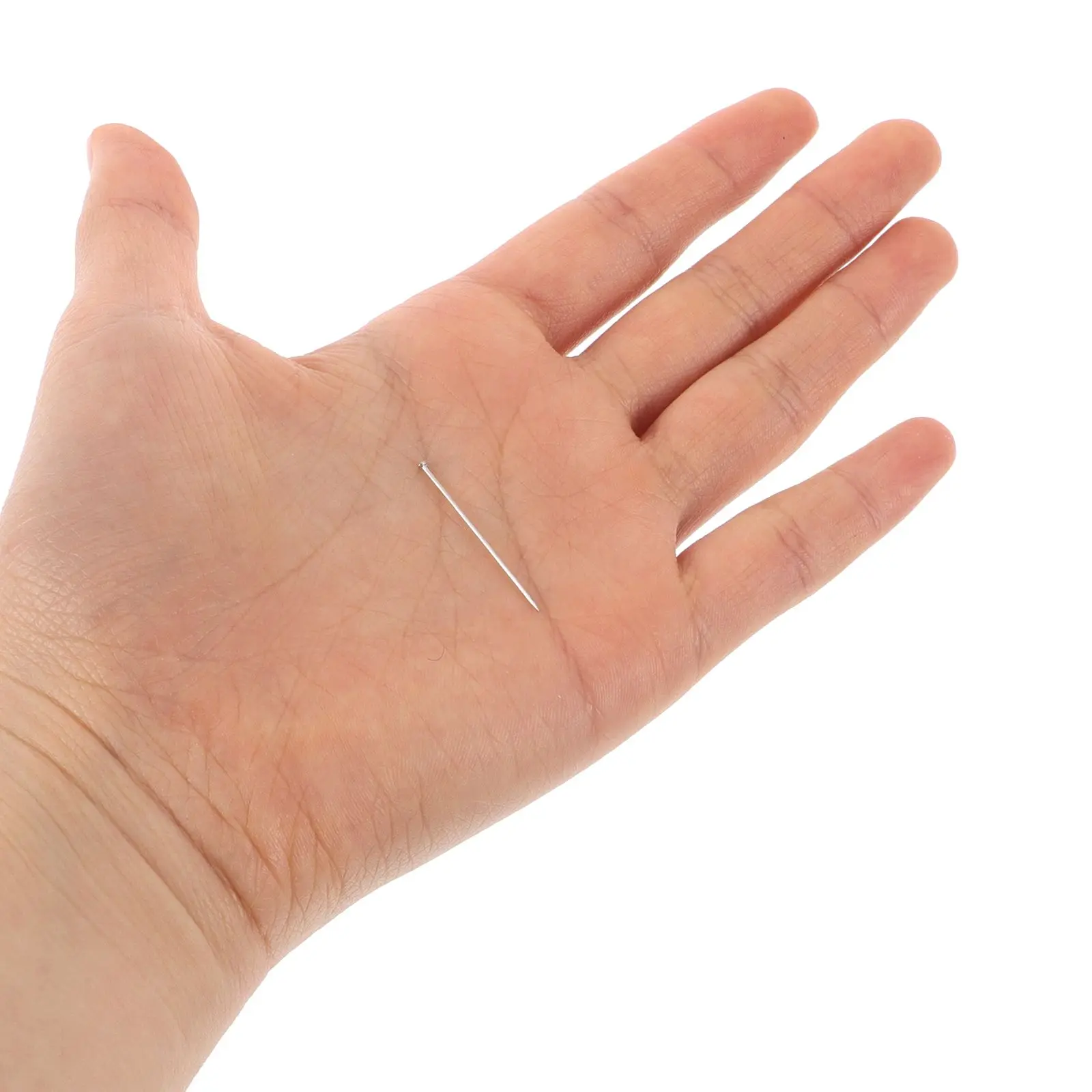 เย็บตําแหน่ง Pins หัวแบนเหล็กขนาดเล็กความปลอดภัย Hemming คลิปหัตถกรรมสวมใส่ Electroplated อุปกรณ์สํานักงานจัดเก็บ