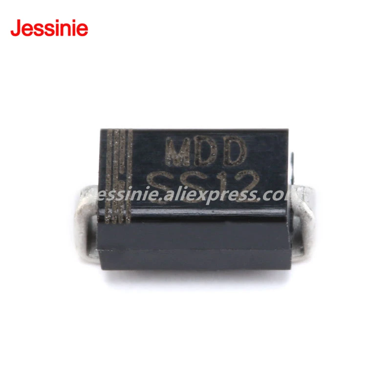 10PCS SMA DO-214AC SMD Schottky Diode MDD/SS12 SS14 SS16 SS24 SS26 SS34 SS36 SS54 SS56 SS110 SS210 SS510 SS2200 1A/2A/3A/5A