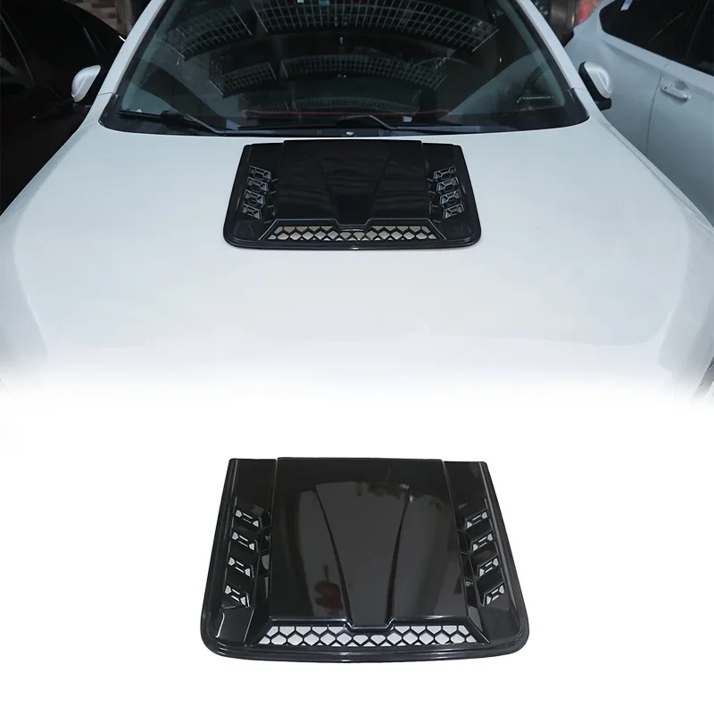 Universal Car Air Outlet Cover Decoration Trim Plastic Car Hood Scoop Fake Air Flow Intake Vent Covers Auto Exterior Accessories view 3
