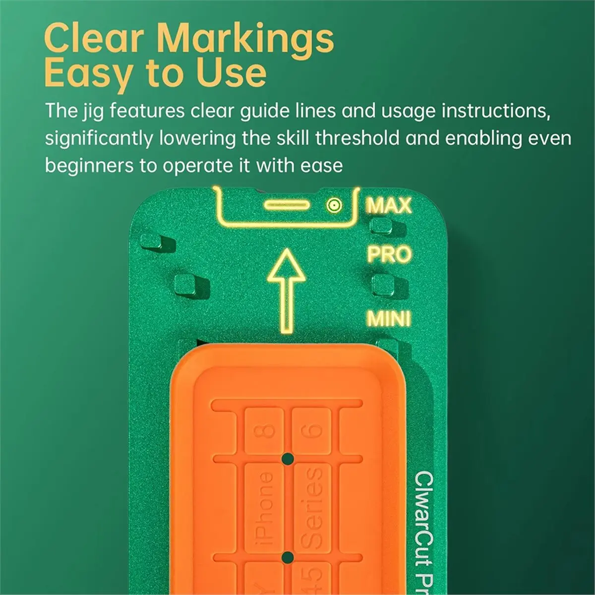 AA83 Universal LCD Screen Visualization Separation Mold ClwarCut Pro Support 99% Straight Curved Lcd Phone Repair Tool