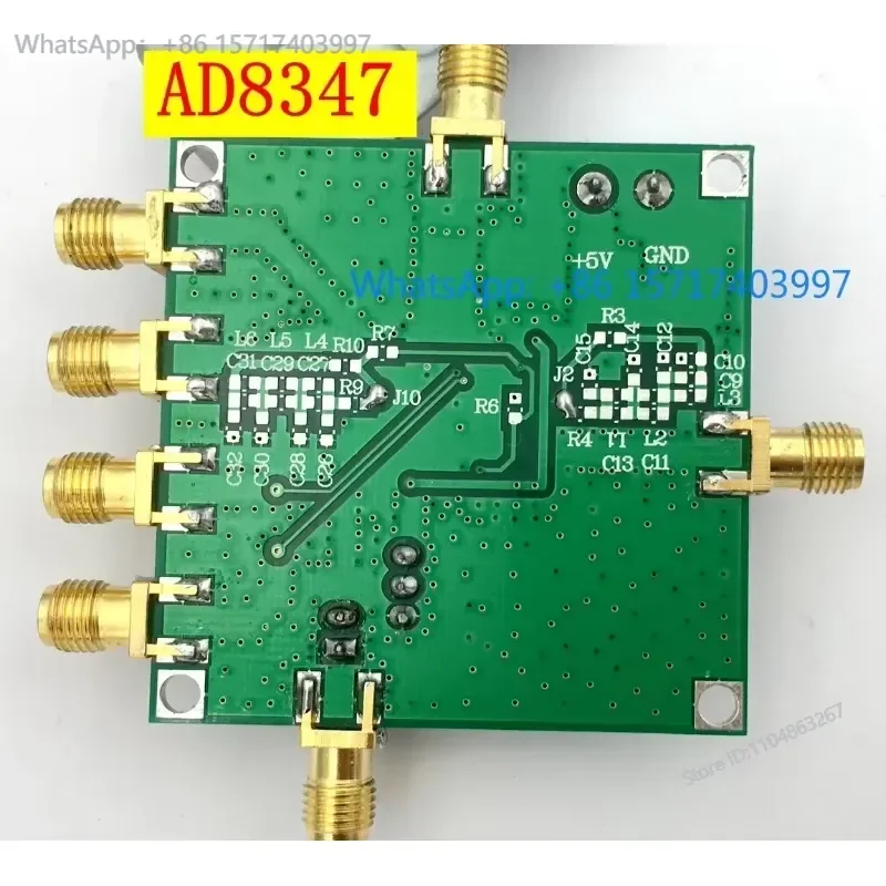 down conversion broadband orthogonal demodulator 800MHz to 2 7GHz IQ demodulator RF