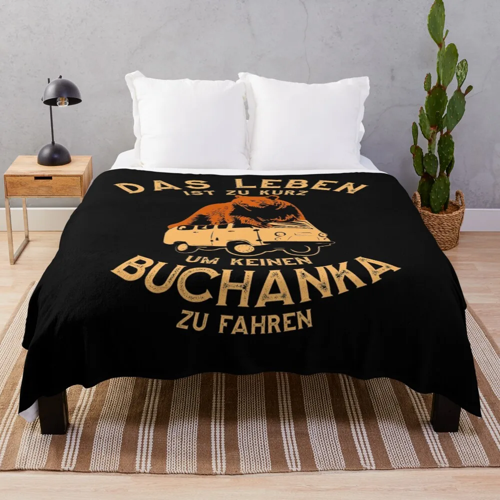 

Life is too short not to drive a Buchanka Design Throw Blanket Lightweight Warm Blanket for Travel Camping