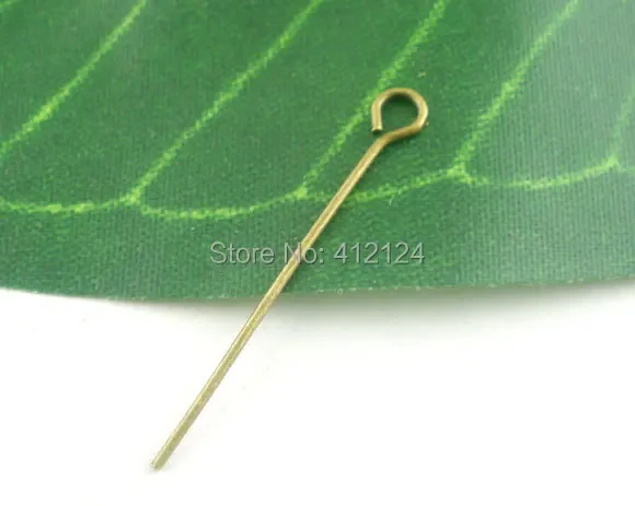 7000 قطعة لهجة برونزية اليدوية سبائك العين رئيس دبابيس سحر النتائج مجوهرات 30x0.7 مللي متر