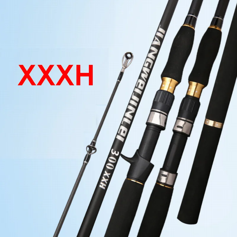 ZZ306 2.4m 2.7m XXXH Safe Load 9000g Snakehead Tip Dia 5mm Fishing Rod Carbonfiber