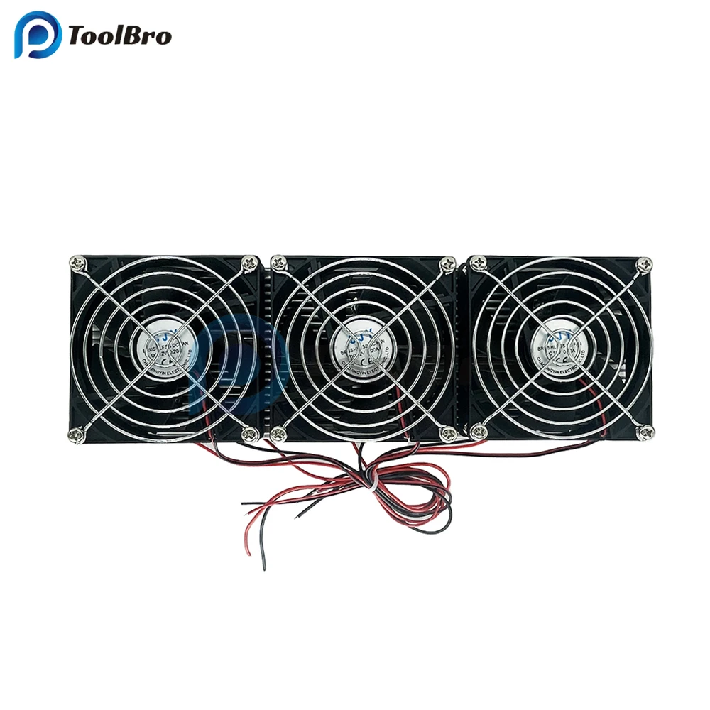 216W/18A 144W/12A 72W/6A DC 12V TEC12706 Electronic Semiconductor Refrigeration Cooler Peltier Radiator Water Cooling Sytem DIY