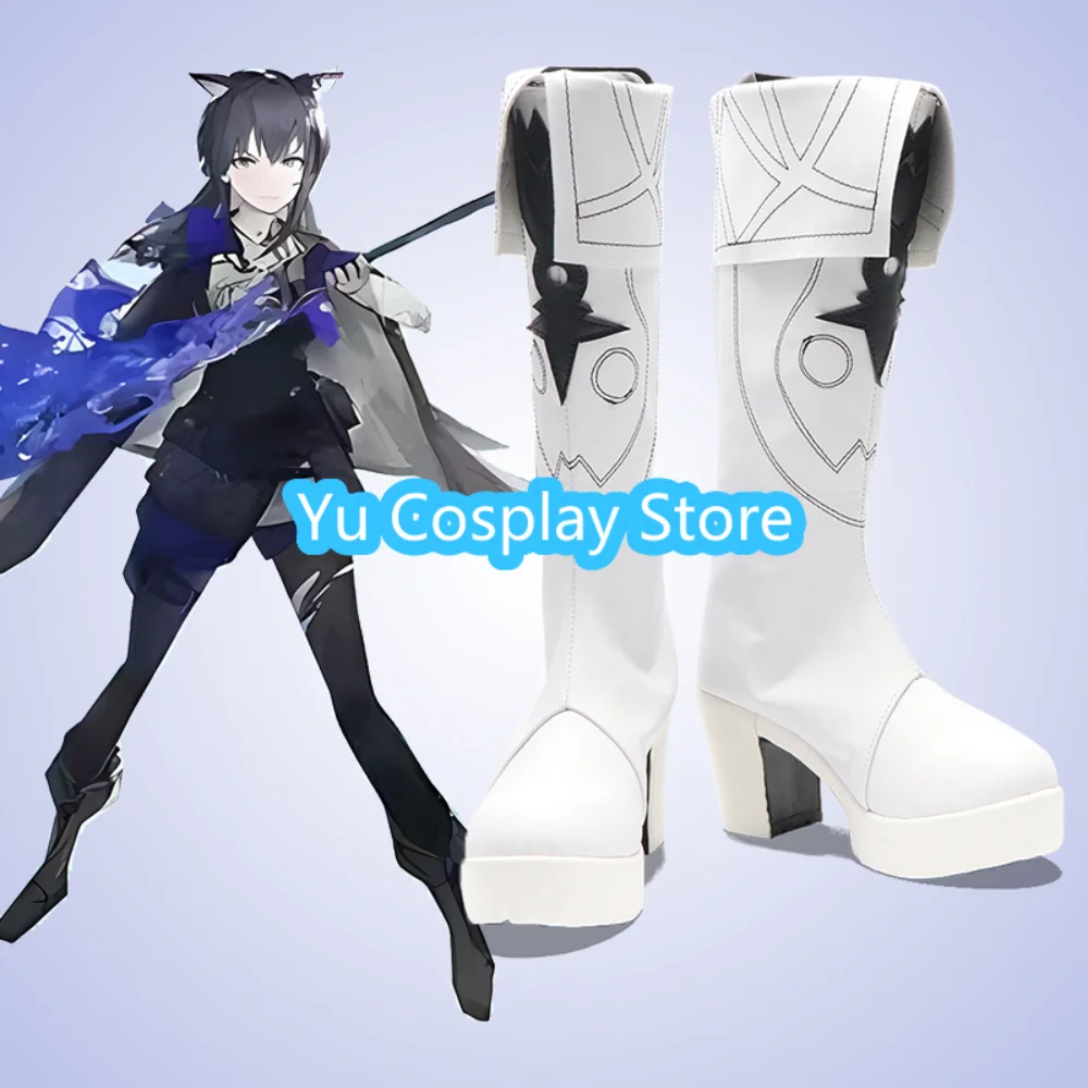 

Yu Cosplay Store Arknights Texas The Omertosa Cosplay Shoes Anime Cosplay Shoes Boots Halloween Costumes Props
