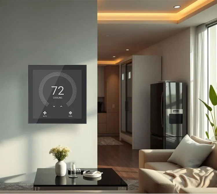 Portworld 7 Inch Square Home Automation POE Good Quality Linux Android Hotel Metal Shell Smart Home Controller