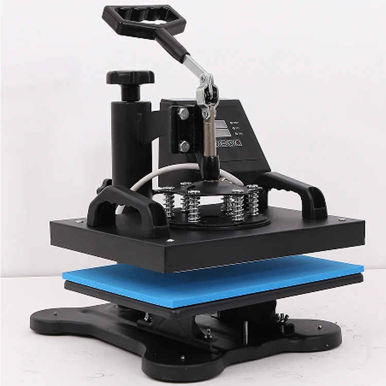5 In 1 Mug Lanyard Printing Transfer Large Format 15x15 Inch T-shirt Sublimation Heat Press Machine