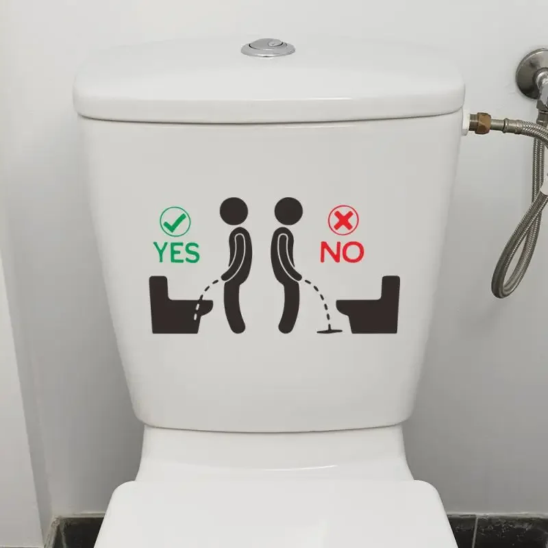 

Cartoon Toilet Stickers Self Adhesive Wall Decoration Removable 3d Toilet Stickers Bathroom Toilet Stickers