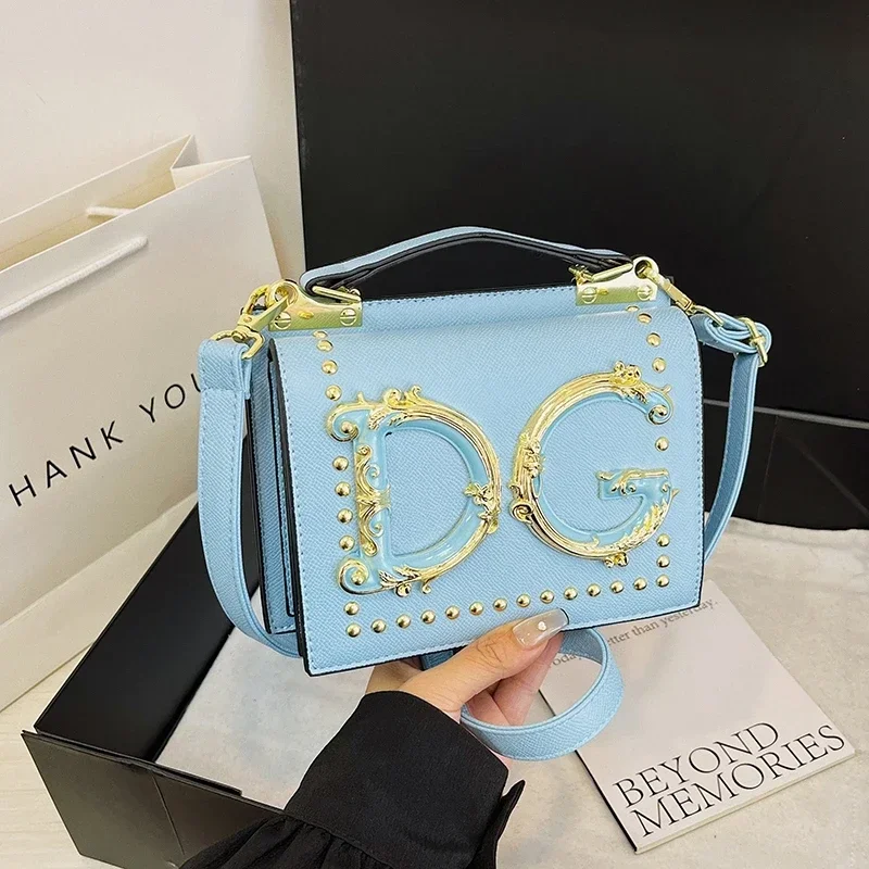 Light Luxury Solid Color Pu Shoulder Bags Hasp 2024 High Quality Crossbody Bags for Women Free Shipping Bolsas Vintage Femininas