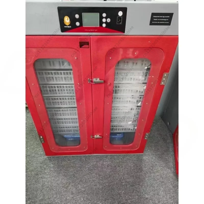 1000 egg fully automatic incubator, dual power supply rolling egg cart incubator