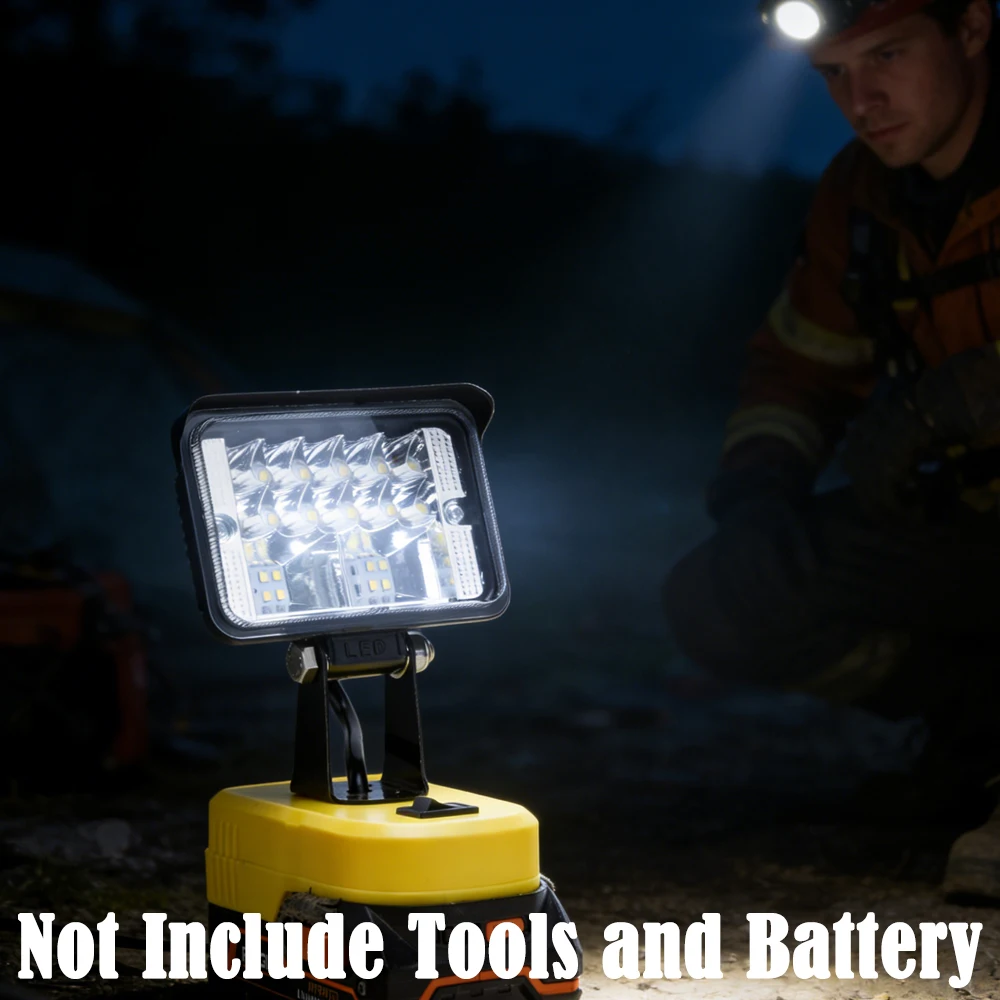 コードレスワイヤレス-led-ワークライト-ridgid-aeg-18v-リチウムバッテリー用-usb-ポータブル屋内および屋外キャンプライト-バッテリーなし