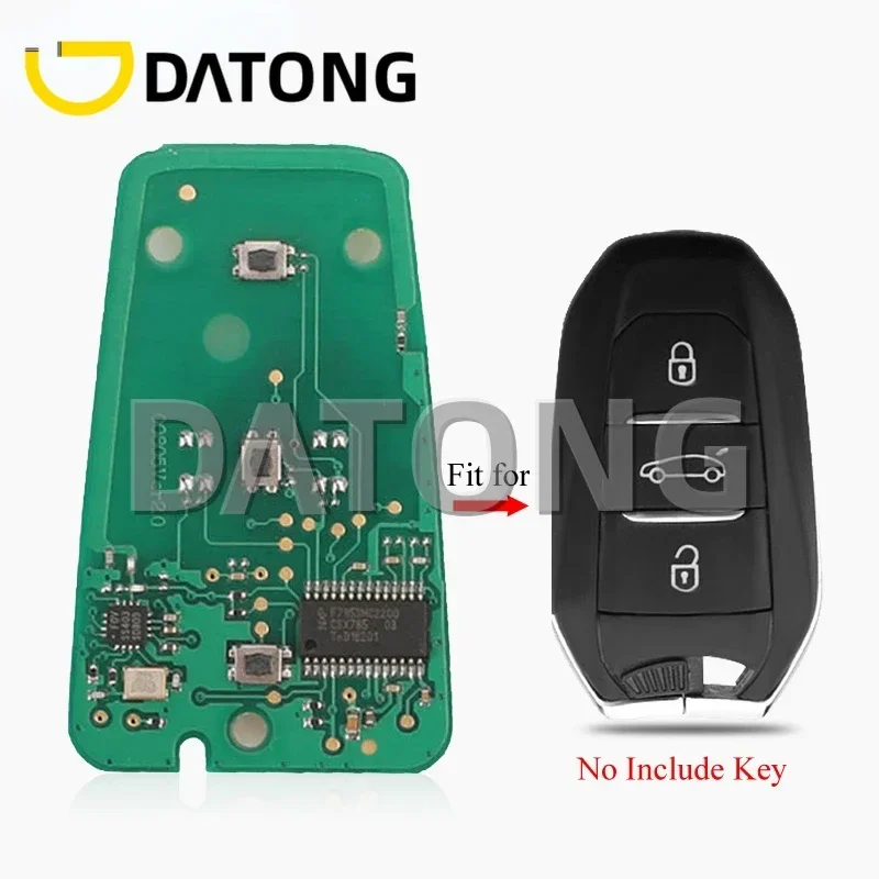 

CHANKey Smart Remote Key Electronic Circuit Board For Citroen C4 C5 AirCross Grand Picasso Cactus C-Crosser 433MHz Keyless-Go