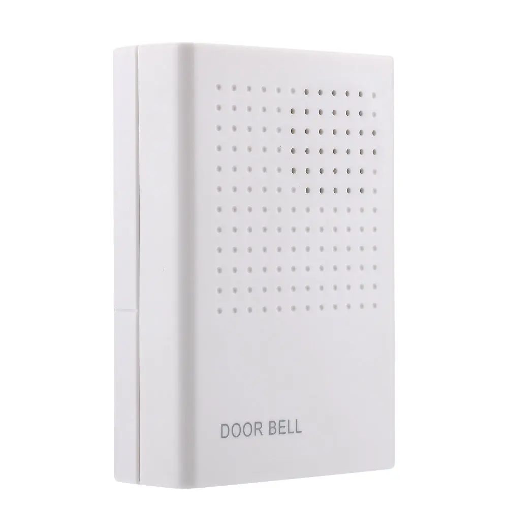 MAOTEWANG Generic DC 12V Wired Doorbell Door Bell Chime Home Access Control System White Small Size For Security Access Control