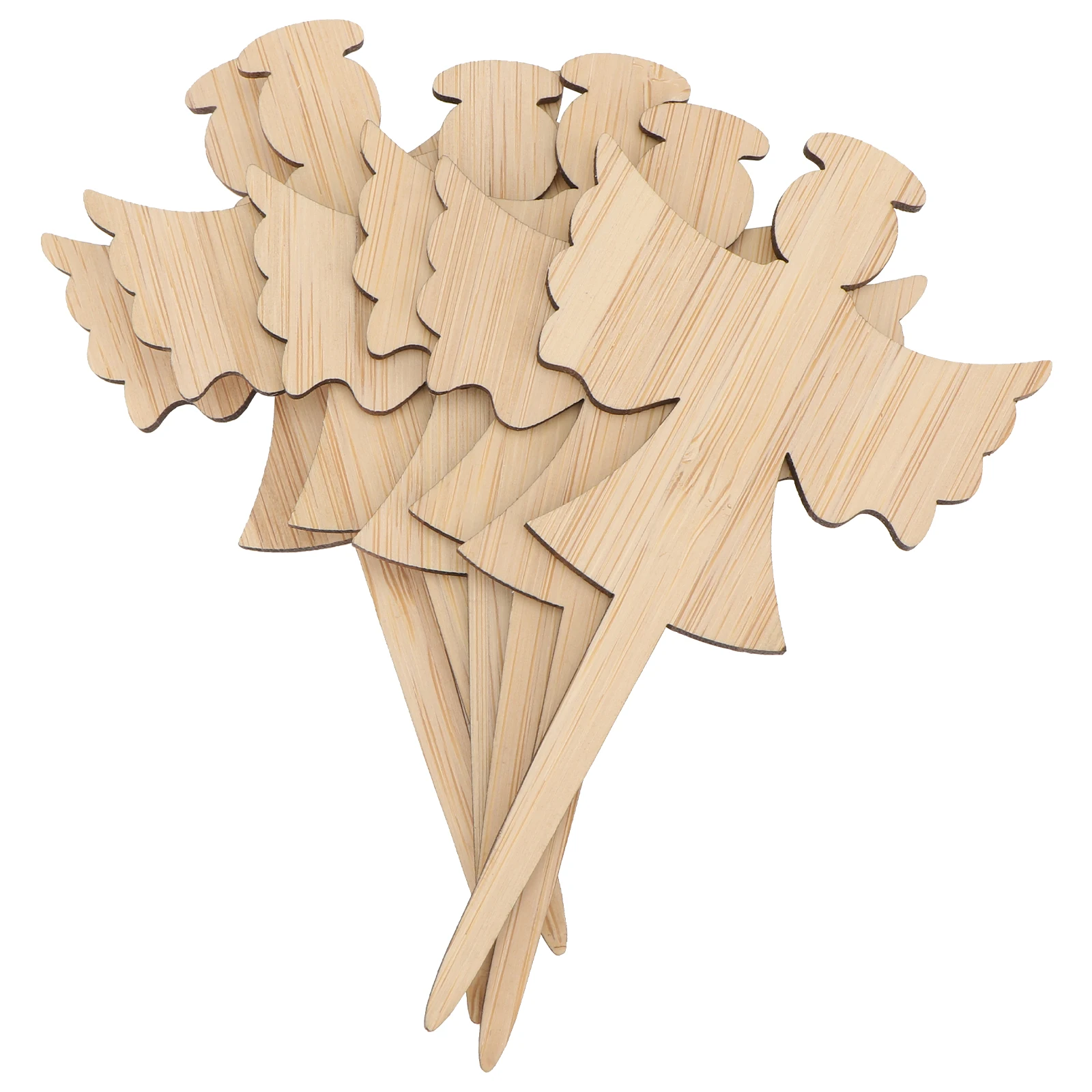 

20 Pcs Bamboo Plant Tags Durable Garden Labels Flower Markers Easy Insert Pointed End Gardening Supplies Plant Marker