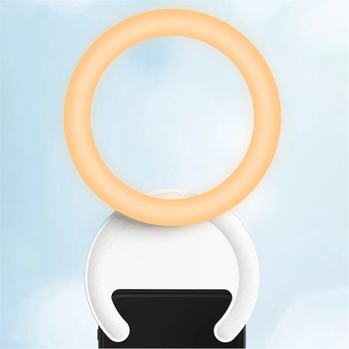 Заполняющий светильник для сотового телефона, красота, удобный портативный многоугольный заполняющий светильник для селфи, многофункциональный заполняющий светильник в реальном времени, белый