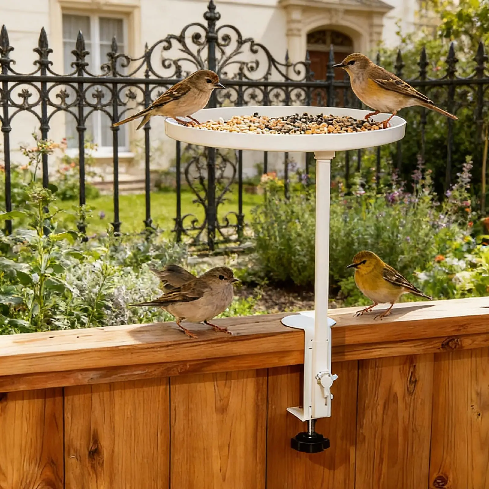 Window Sill Plant Shelf with Clamp, Made of [material], Easy Assembly