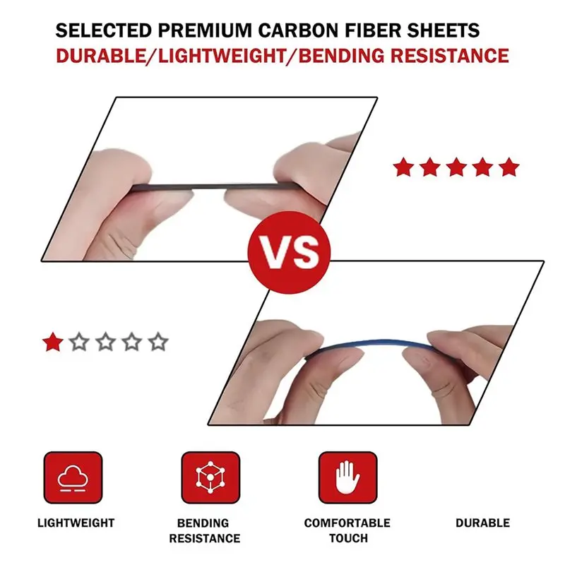 AB34-Carbon Fiber Sanding Sticks Set(7 PCS)- For Scale Model Grinding& Polishing Tools